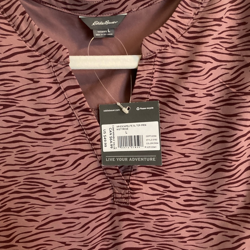 Eddie Bauer ladies tank. Mauve color .